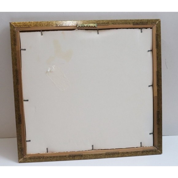 "Father and Son" By Paul Nzalamba Lithograph Wood Frame Glass Signed‎ - Picture 3 of 5